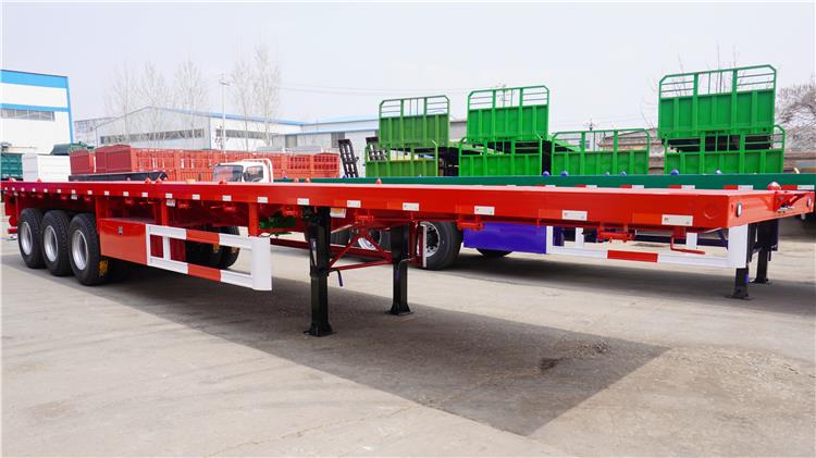 Dangote Tri Axle 40 ft Flatbed Trailer for Sale In Nigeria