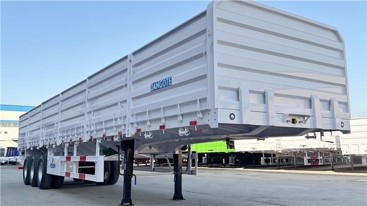 Dangote Tri Axle Side Wall Semi Trailer for Sale In Nigeria