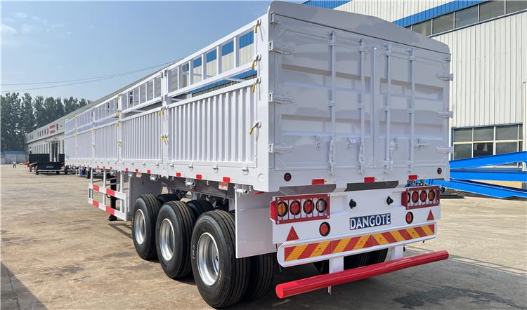 12.5m Fence Cargo Trailer for Sale In Nigeria