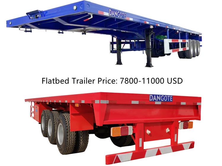 What Are the Sizes of Dangote Flatbed Trailers? - How Much is Dangote Trailer for Sale In Nigeria