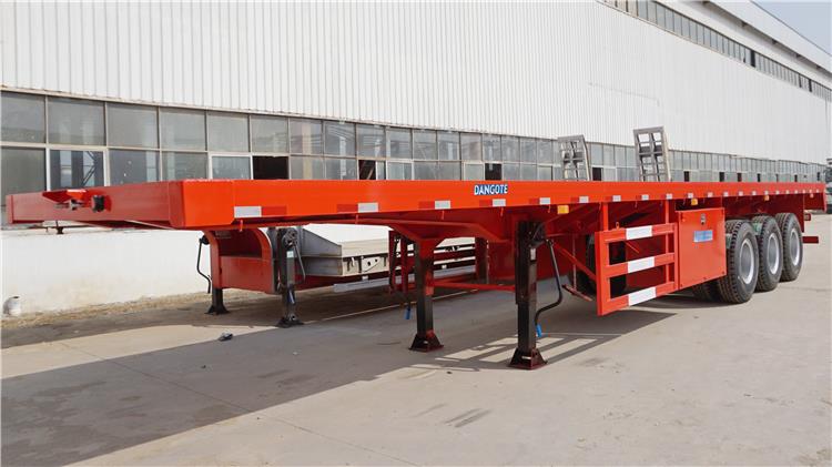 Dangote 40 ft Tri Axle Flatbed Trailer for Sale Near Me in Nigeria