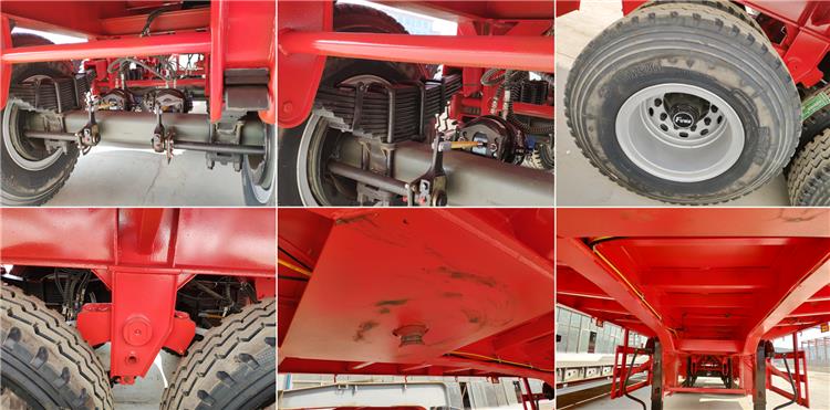 Dangote 40 ft Tri Axle Flatbed Trailer for Sale Near Me in Nigeria