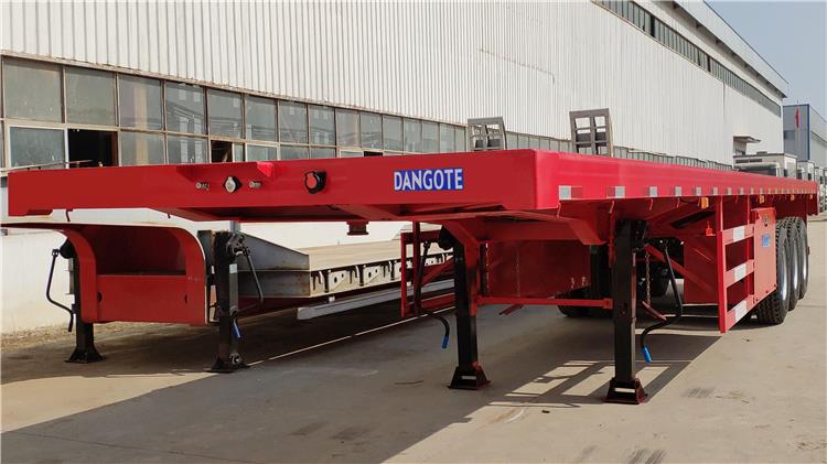 Dangote 40 ft Tri Axle Flatbed Trailer for Sale Near Me in Nigeria