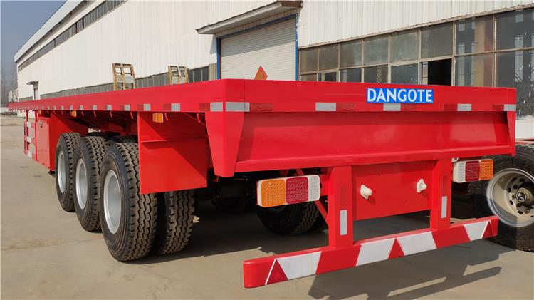 Dangote 40 ft Tri Axle Flatbed Trailer for Sale Near Me in Nigeria