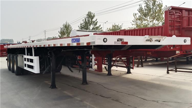 40 ft Triple Axle Flat Bed Trailer for Sale | Platform Semi Trailer