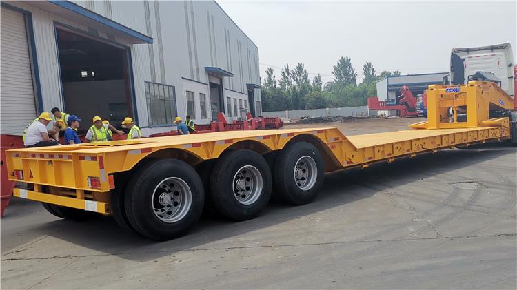 Dangote 3 Axle 80/100 Ton Detach Lowboy Trailer for Sale | What is a Lowboy Trailer