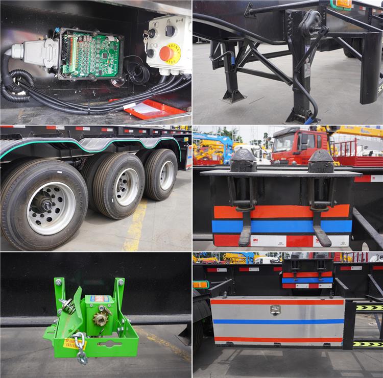 Container Side Lifter | 45 Ton Container Loading Trailer for Sale - Dangote Trailer