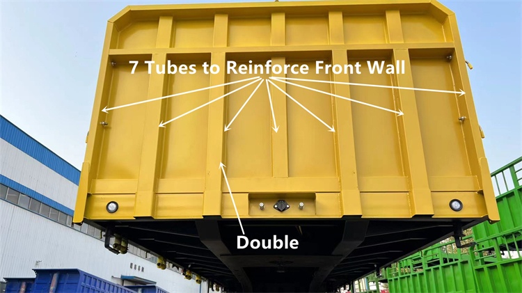 Tri Axle Trailers with Side Walls for Sale In Benin | Dangote Transport Limited Side Wall Trailer