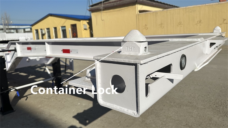 Dangote Trailer 2 Axle 40 Ft Container Chassis Trailer for Sale In Nigeria Lagos