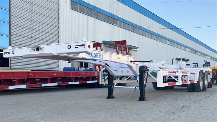 Dangote Trailer 2 Axle 40 Ft Container Chassis Trailer for Sale In Nigeria Lagos