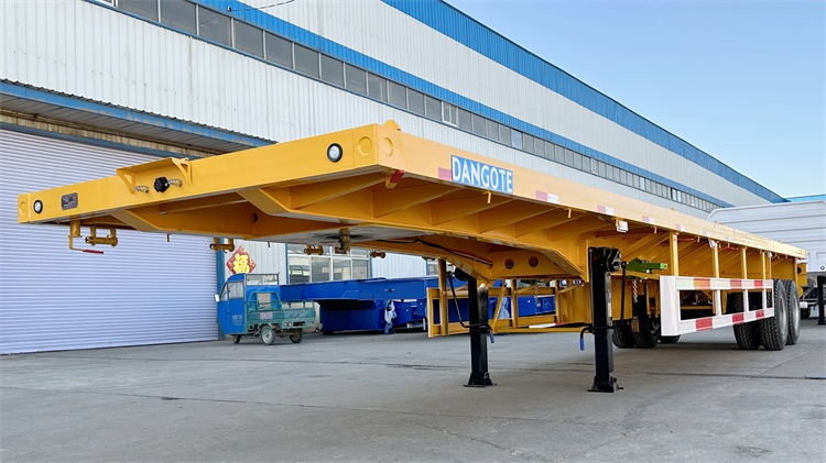 Dangote Trailer Price | 2 Axle 40 ft Flatbed Semi Trailer for Sale In Nigeria