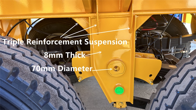 Dangote Trailer Price | 2 Axle 40 ft Flatbed Semi Trailer for Sale In Nigeria