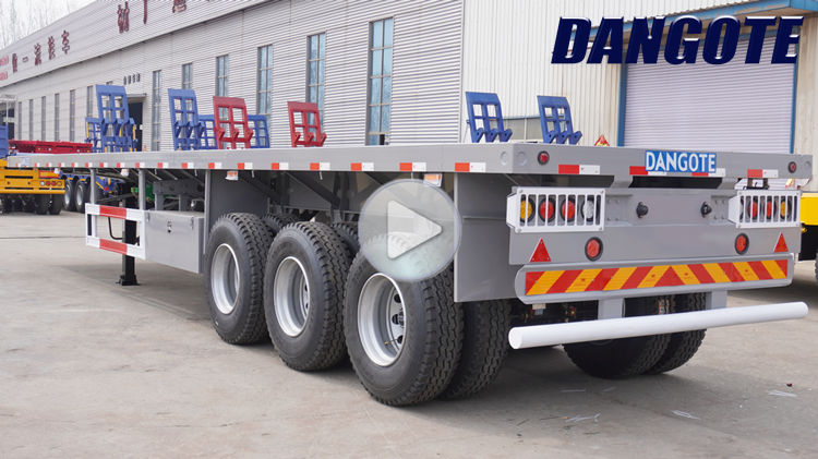 Dangote Trailer 40 ft Flatbed Semi Trailer for Sale In Lagos