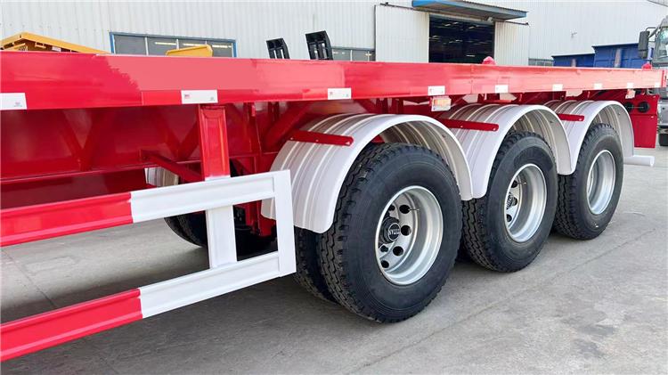 Dangote 13m Tri Axle Flatbed Trailer for Sale In Nigeria Lagos