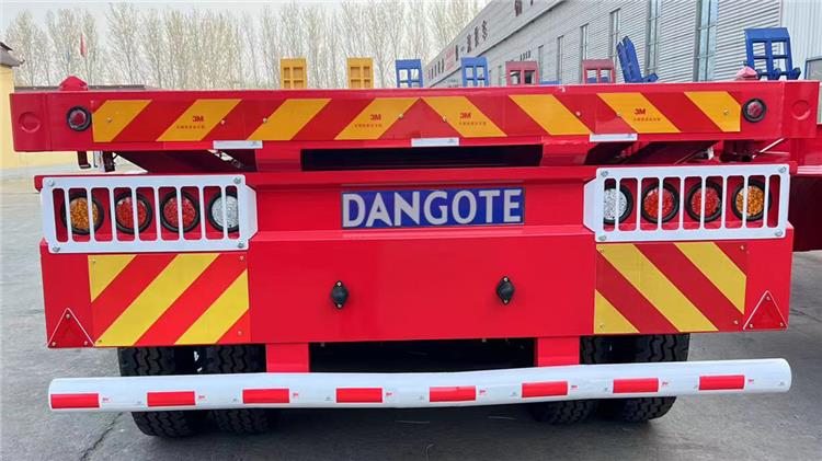 Dangote 13m Tri Axle Flatbed Trailer for Sale In Nigeria Lagos
