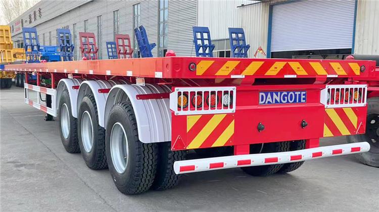Dangote 13m Tri Axle Flatbed Trailer for Sale In Nigeria Lagos