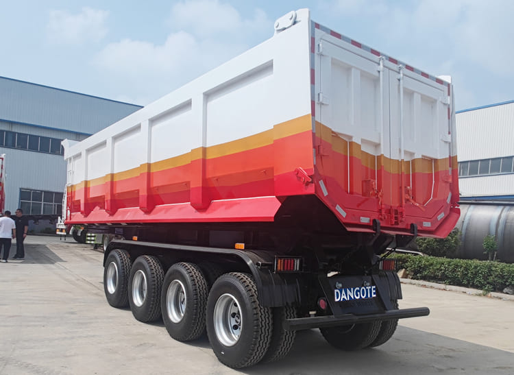 Rear Dump Semi Trailer for Sale in Cameroon