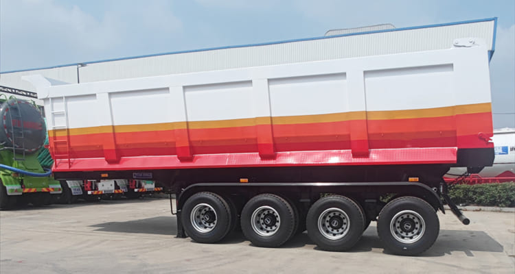 Rear Dump Semi Trailer for Sale in Cameroon