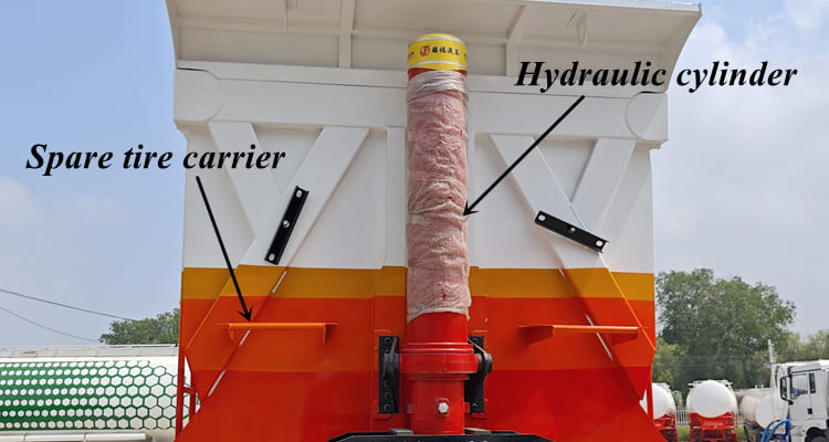 Rear Dump Semi Trailer for Sale in Cameroon