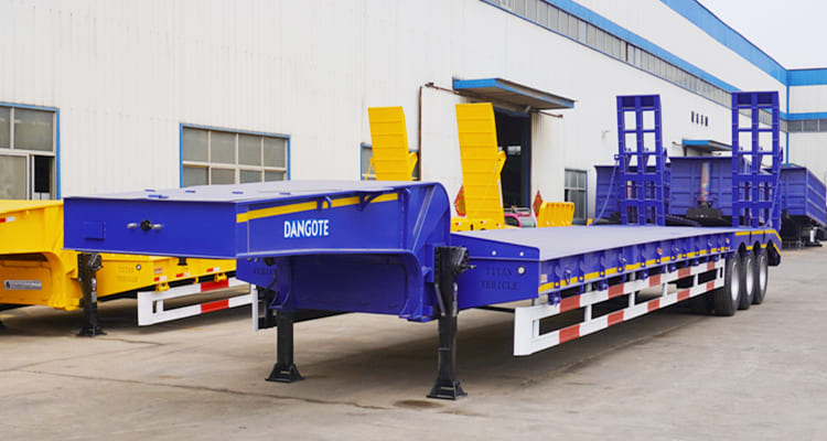 40FT Low Bed Trailer for Sale in Burkina Faso