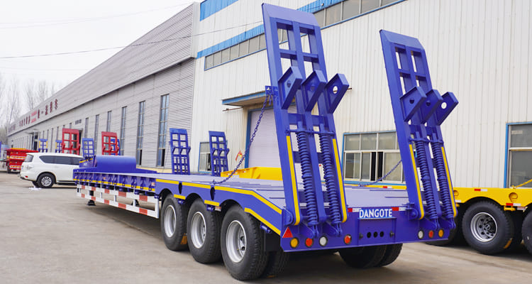 40FT Low Bed Trailer for Sale in Burkina Faso