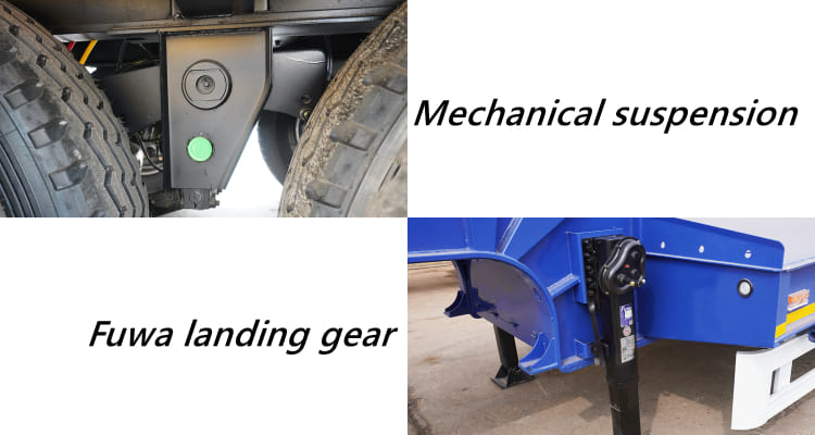 40FT Low Bed Trailer for Sale in Burkina Faso