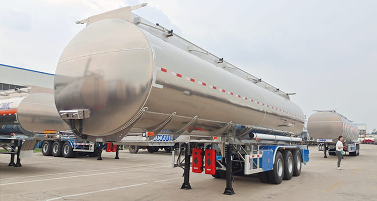 Aluminum Tanker Trailer for Sale in Congo
