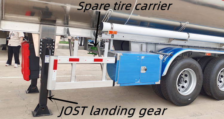 Aluminum Tanker Trailer for Sale in Congo