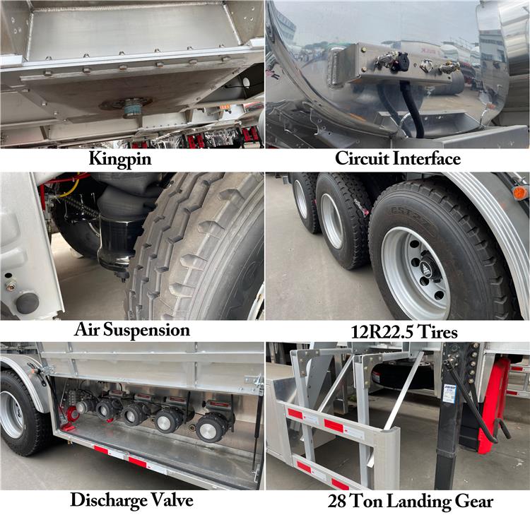 Dangote 45000 L Aluminum Tanker Trailer for Sale In Nigeria