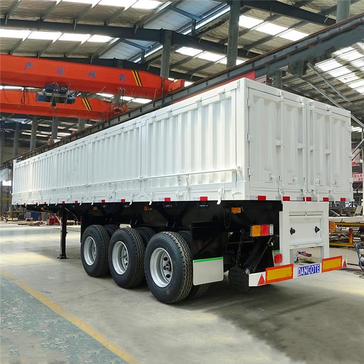 Tri Axle 34 Ton Drop Side Tipper Trailer