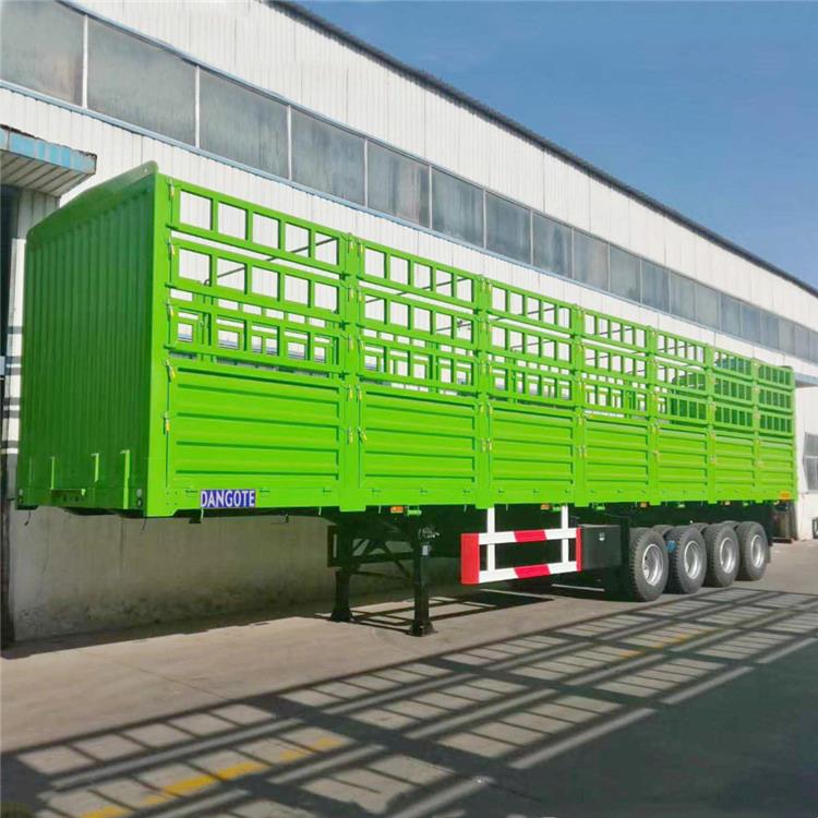 4 Axle Animal Transport Livestock Trailer