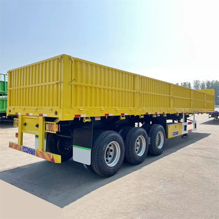 Tri Axle Trailers with Side Walls