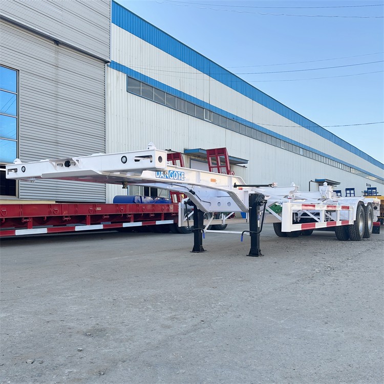2 Axle 40 Ft Container Chassis Trailer