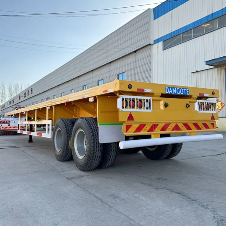 Dangote 2 Axle Flatbed Trailer